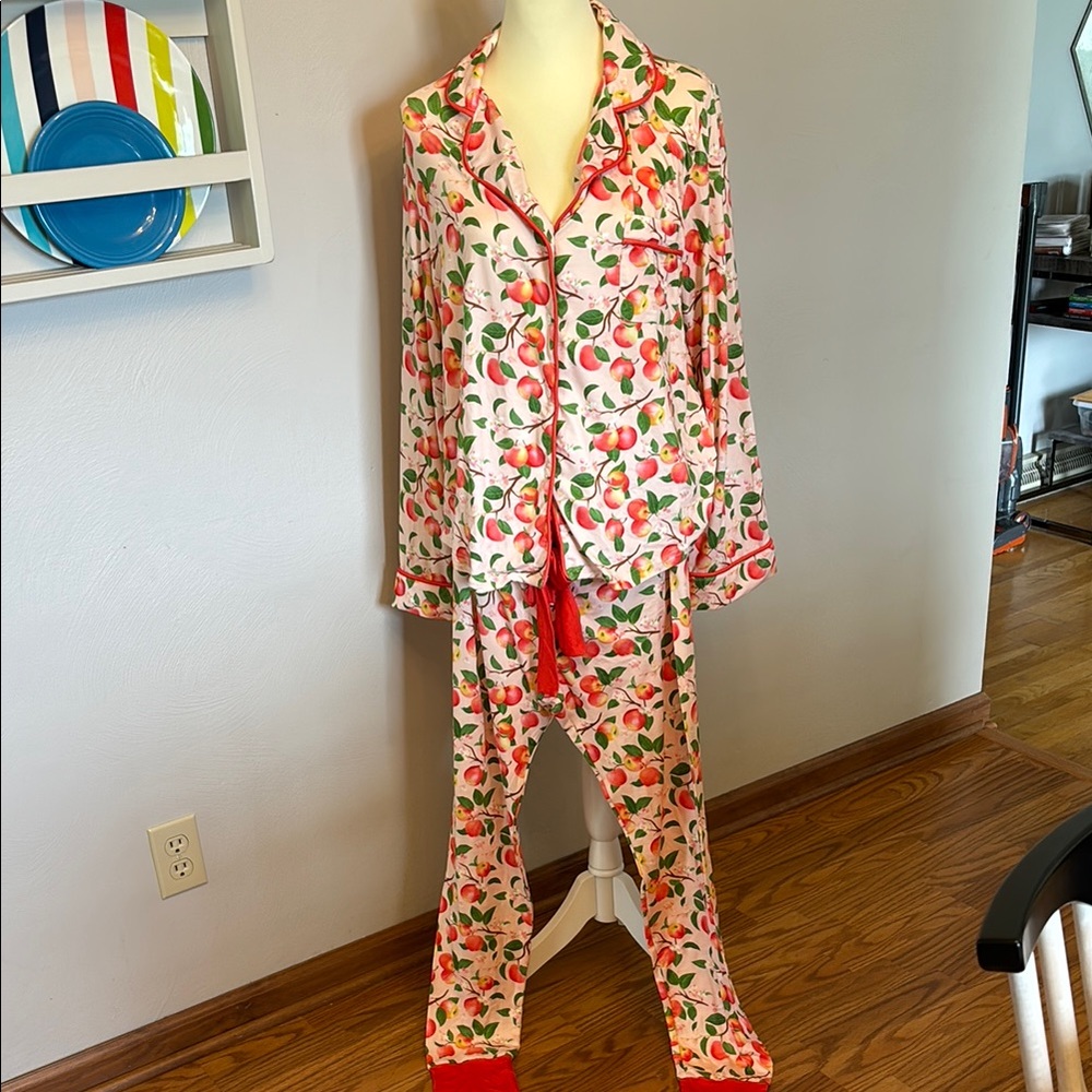 Jordann Jammies peach Print Pajama Set